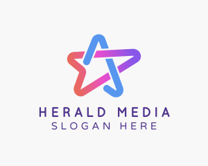 Star Arrow Media  logo design