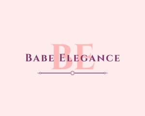 Feminine Fashion Apparel Signature logo design