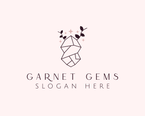 Sparkle Diamond Gem logo design