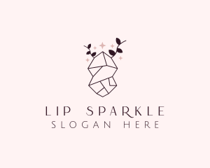 Sparkle Diamond Gem logo design