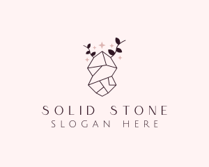 Sparkle Diamond Gem logo design