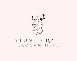 Sparkle Diamond Gem logo design