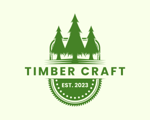 Lumber Pine Saw logo