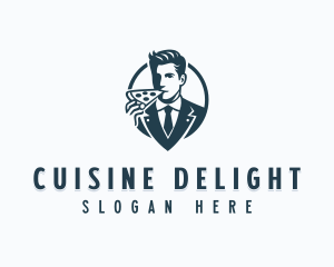 Gourmet Pizza Restaurant logo design