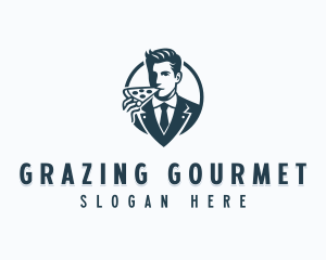 Gourmet Pizza Restaurant logo design