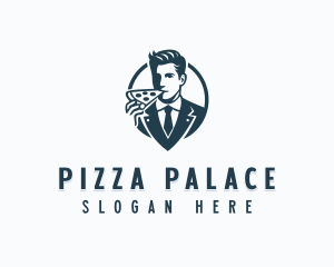 Gourmet Pizza Restaurant logo design