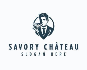 Gourmet Pizza Restaurant logo design