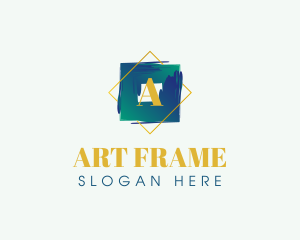 Event Watercolor Frame logo design