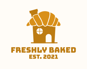 Homemade Croissant Bread logo design