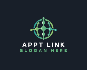 Digital Link Network logo design