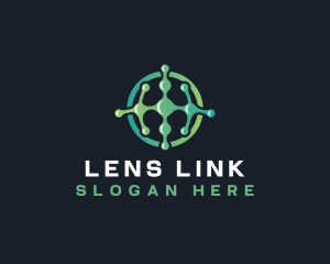 Digital Link Network logo design