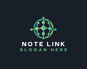 Digital Link Network logo design