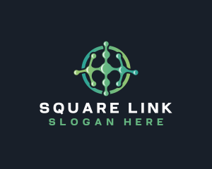 Digital Link Network logo design