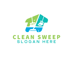 Housekeeping Cleaning Chores logo design