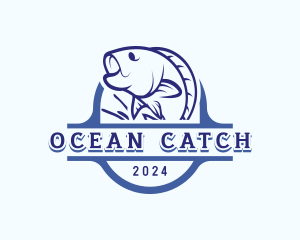 Ocean Fish Seafood logo design
