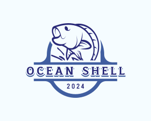 Ocean Fish Seafood logo design