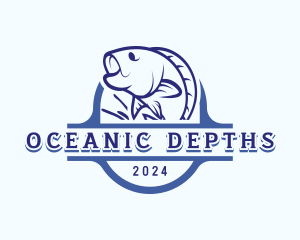 Ocean Fish Seafood logo design