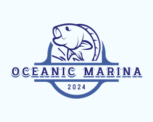 Ocean Fish Seafood logo design