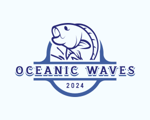 Ocean Fish Seafood logo design