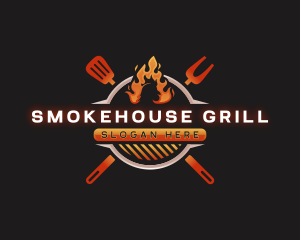 Grill Barbeque Chicken logo