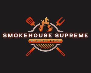 Smoked Grill Barbeque Chicken logo