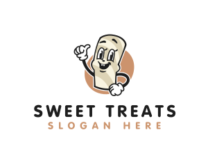 Candy Sweets Snack logo design