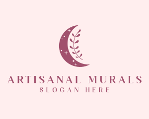 Crescent Floral Boutique logo design