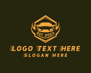 Hexagon Car Vehicle logo