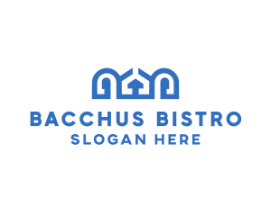 Blue Greek Palace logo