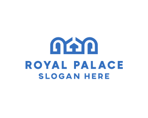 Blue Greek Palace logo
