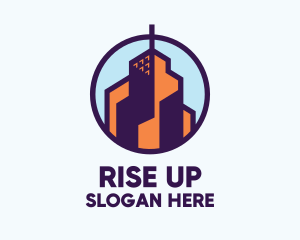 High Rise Building  logo design