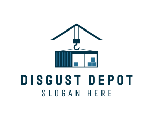 Storage Freight Container logo design