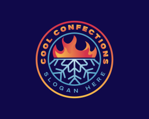 Hot Cold HVAC logo