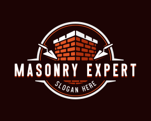 Brick Trowel Construction logo design