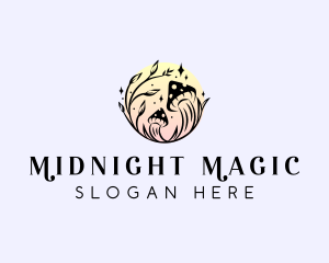 Natural Mushroom Magic logo design