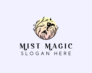 Natural Mushroom Magic logo design