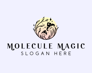 Natural Mushroom Magic logo design