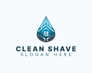 Droplet Home Cleaning logo design