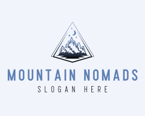 Mountain Outdoor Adventure logo design