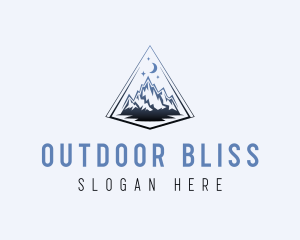 Mountain Outdoor Adventure logo design