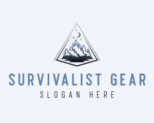 Mountain Outdoor Adventure logo design