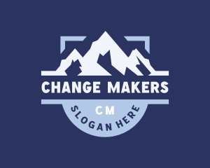 Mountain Peak Summit logo design