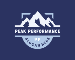 Mountain Peak Summit logo design