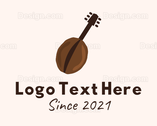 Coffee Bean Guitar Logo