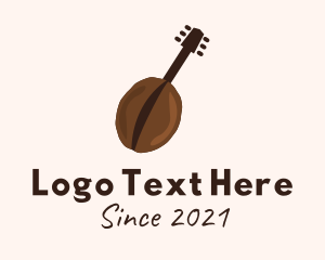 Coffee Bean Guitar  logo