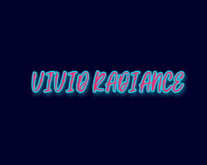Neon Glow Handwriting  logo