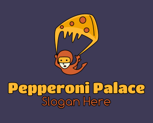 Human Pizza Parachute  logo