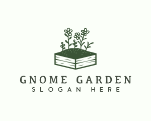 Minimalist Gardening Plant logo design