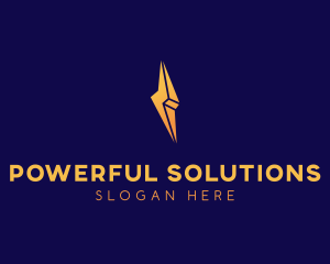 Electric Power Energy logo design