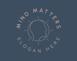 Sun Human Mind Wellness logo design